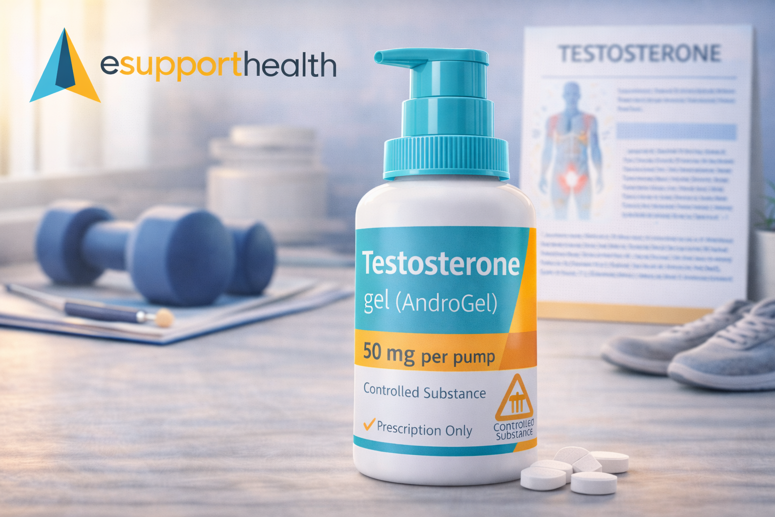 Testosterone gel (AndroGel)