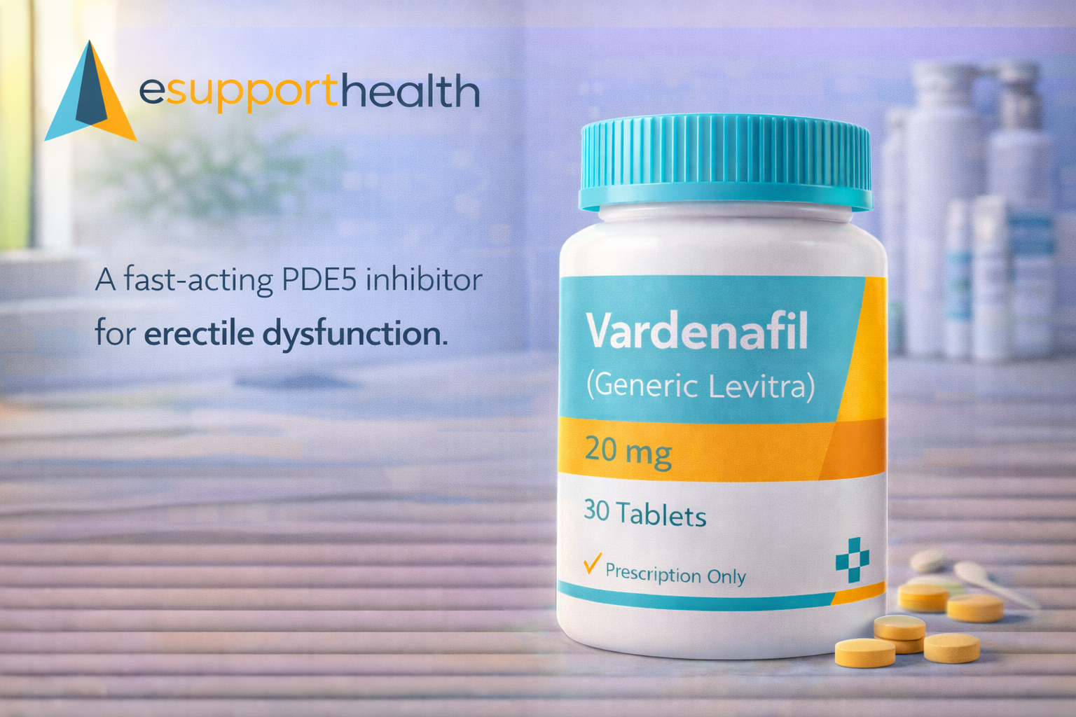 Vardenafil (Generic Levitra)